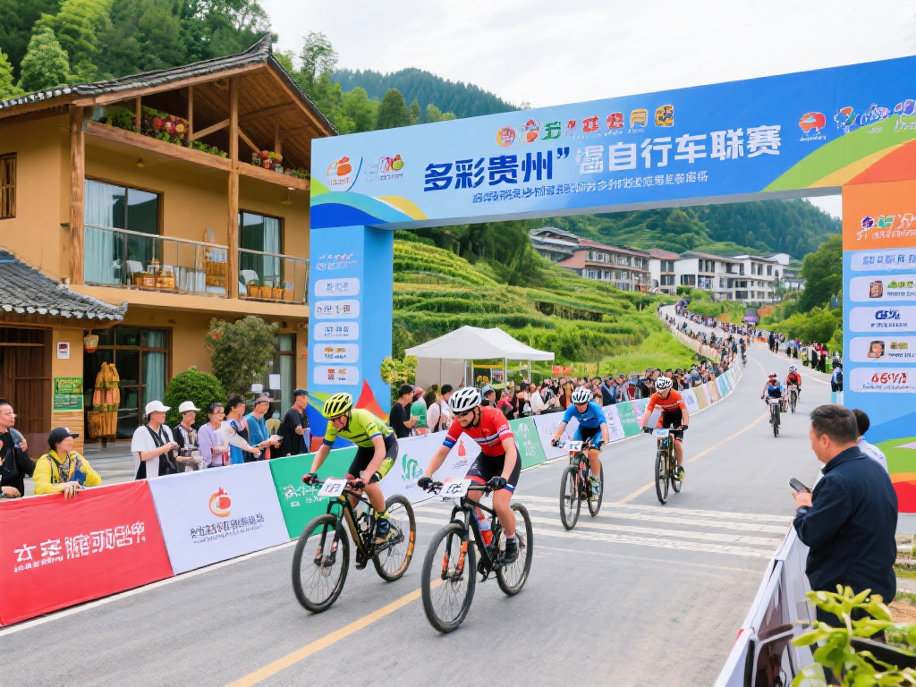 “多彩贵州”自行车联赛揭幕战激情开幕,全民迎接竞技盛宴 除了比赛本身,“多彩贵州”自行车联赛还带